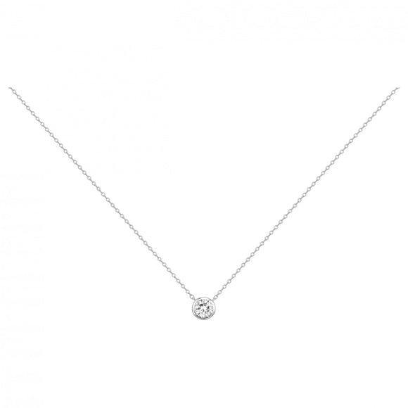 Collier Zirconium serti clos 2