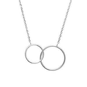 Collier double cercle