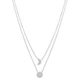 collier double lune