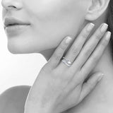 Bague Plume en argent