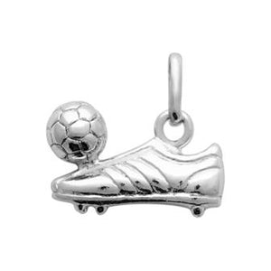 Pendentif Football en argent