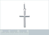 Pendentif croix en argent