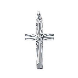 Pendentif croix en argent 662-580