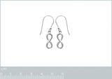 Boucles infini tout argent