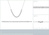 Collier Laurier Argent