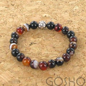9 - Oeil Agate Brun