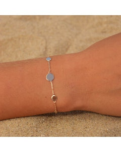 Bracelet Sophie en plaqué or