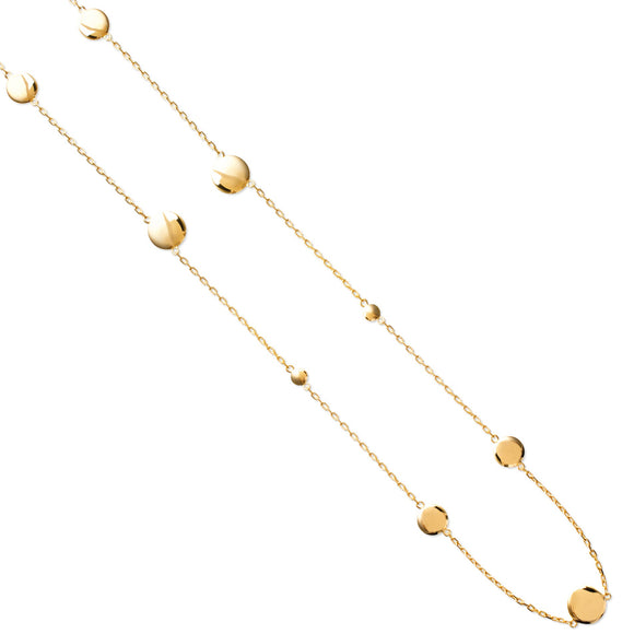 Collier sautoir pastilles