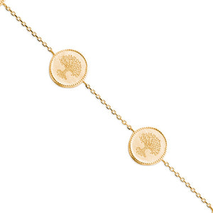 Bracelet Arbre de vie Plaqué 2