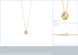 Collier Aurélie Plaqué or