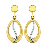 Boucles d'oreilles en or 9ct B21720 482-73