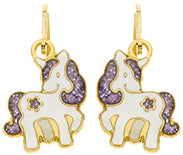 Boucles d'oreilles licornes en or 18ct 387-33
