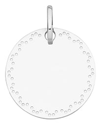 Médaille ronde frise pointillée 361-92