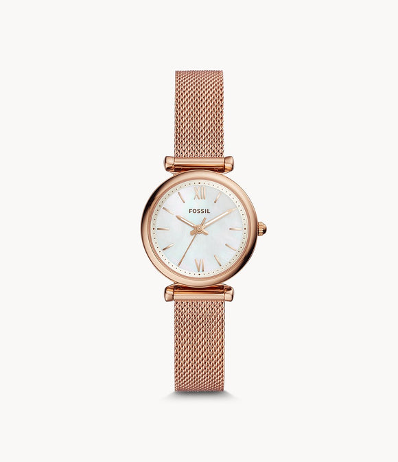 Carlie Mini métal rosé