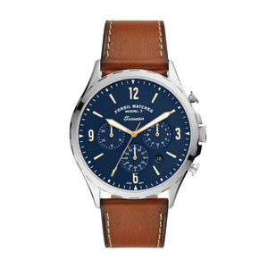 Chrono Forrester cuir brun