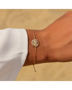 Bracelet Irène en plaqué or