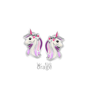 Boucles Têtes de Licornes K2565