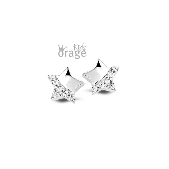 Boucles étoiles zirconium K2642