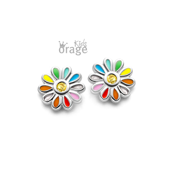 Boucles fleurs K2680