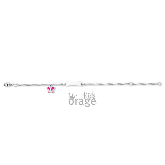 Bracelet d'identité enfant papillon K2526