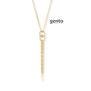 Collier en plaqué or KA54
