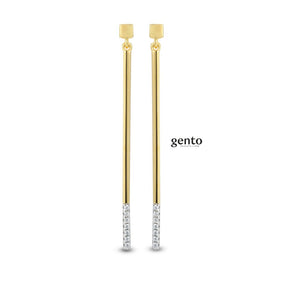 Boucles bicolores LB09