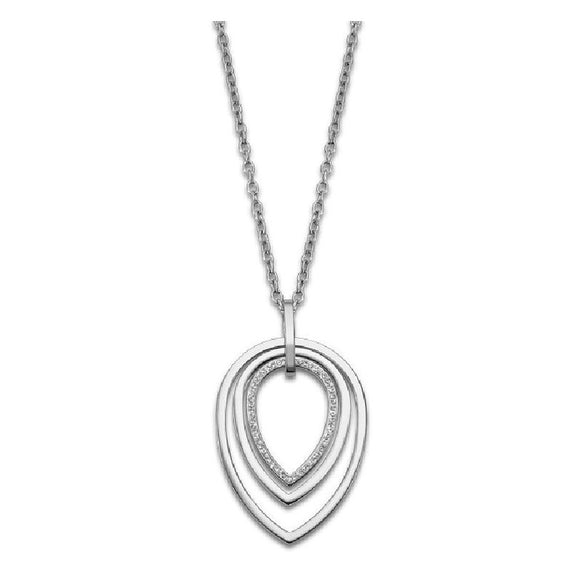 Collier Lotus style en acier LS2112-1-1
