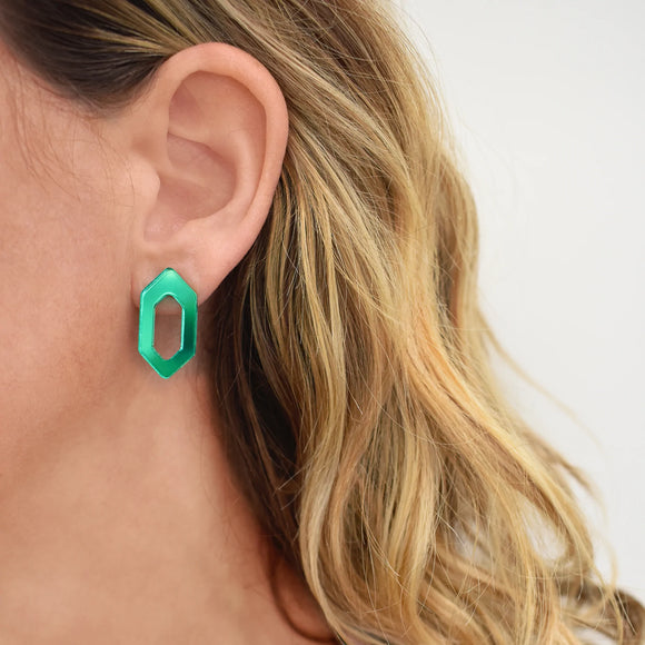 Boucles Link clou Vert