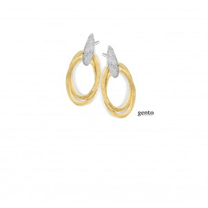 Boucles d'oreilles bicolores Myriam
