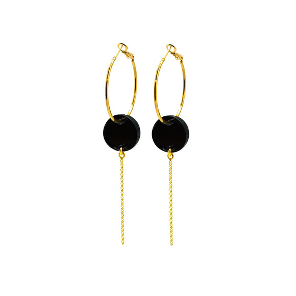 Boucles Moon Or / Pétrole