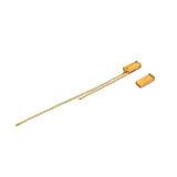 Boucles asymétriques Myso Gold