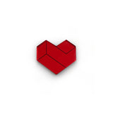 Ensemble de pin's Love is in the air
