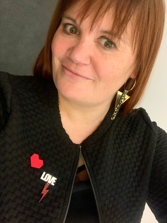 Ensemble de pin's Love is in the air