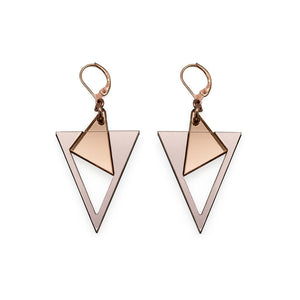 Prism pendentes rose nacre