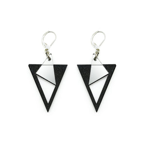 Prism pendentes KIDS argent / noir