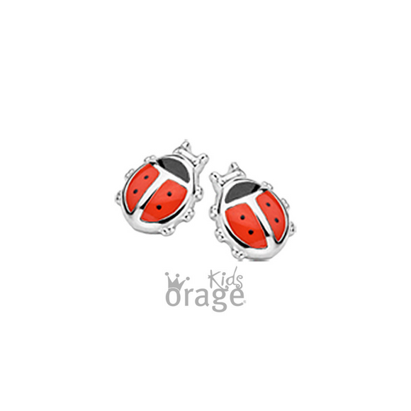 Boucles coccinelles K2637