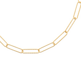 Collier Claire faceté