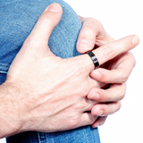 bague acier IPQ Brillant