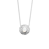Collier pierre de lune et argent