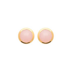 Boucles Quartz rose