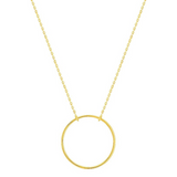 Collier Anneau or jaune 18 ct 353-34