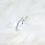 Bague en or blanc et diamants 305-157