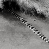 Bracelet Laurier Argent