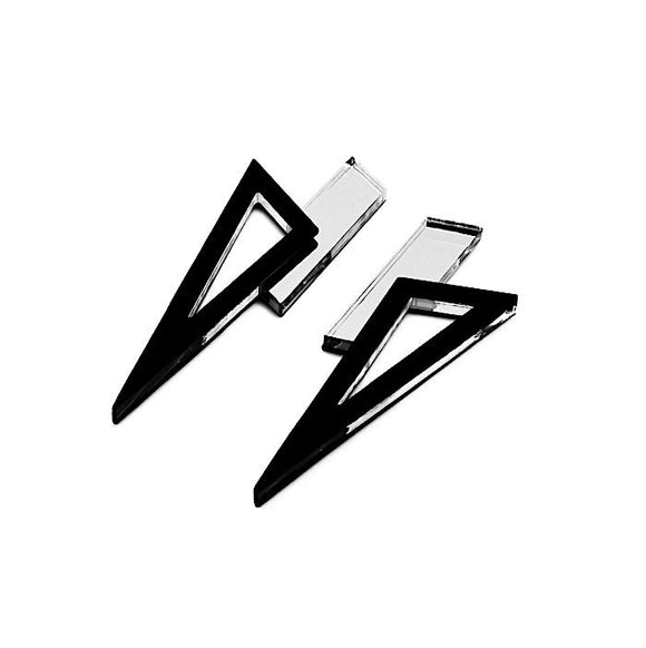 Boucles STORM Silver miroir