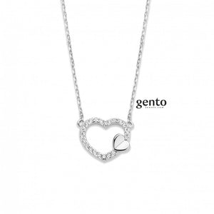 Collier coeur VL59