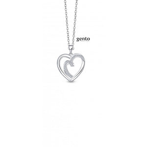 Collier coeur VL84