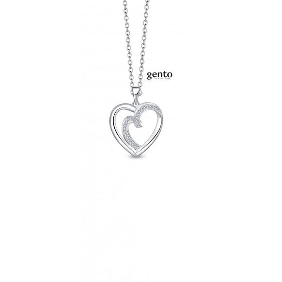Collier coeur VL84