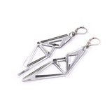 Boucles BAT Silver miroir