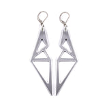 Boucles BAT KIDS Argent Miroir
