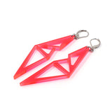 Boucles BAT Rose Fluo